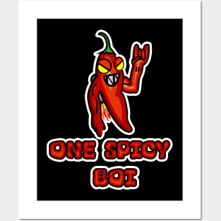 One Spicy Boi Posters and Art